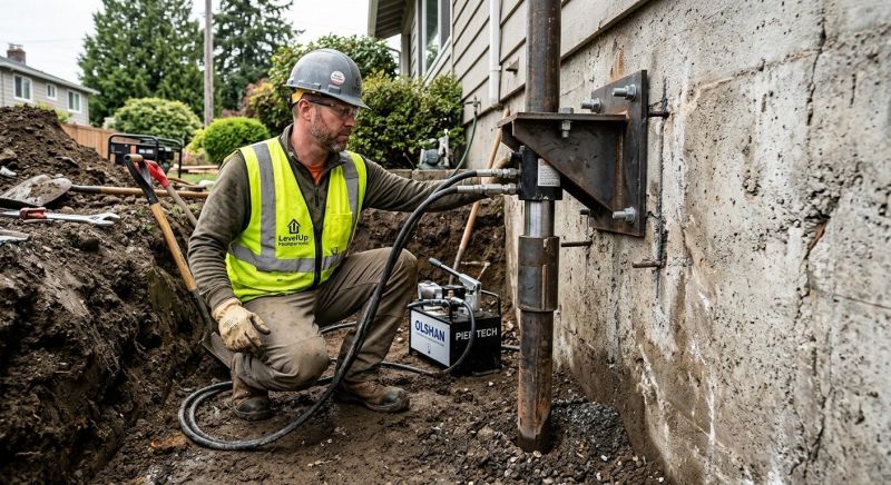 Concrete Foundation Leveling in Oxon Hill, MD