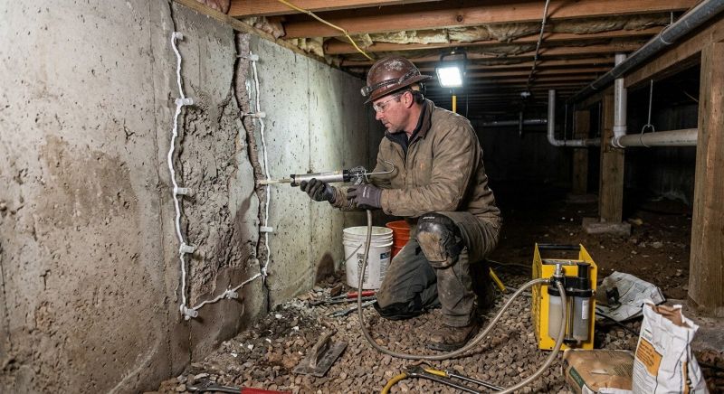 Basement Foundation Repair in Cabin John, MD