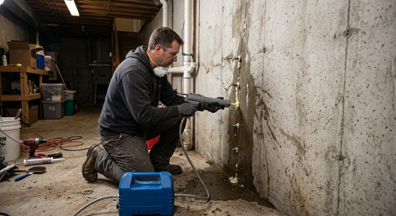 Basement Foundation Repair in Herndon, VA