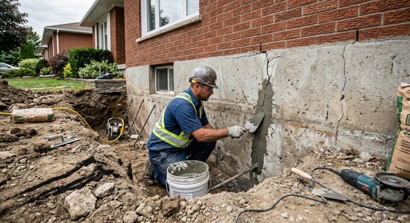 Basement Foundation Repair in Prince William County, VA