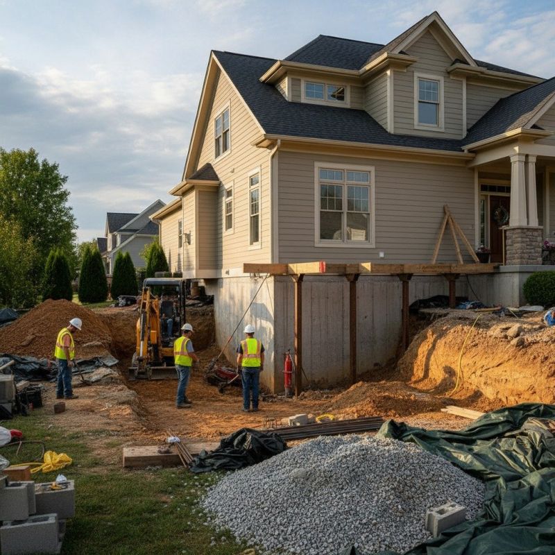 Building Foundation Repair in Alexandria, VA