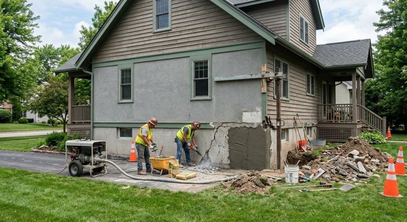 Building Foundation Repair in Centreville, VA