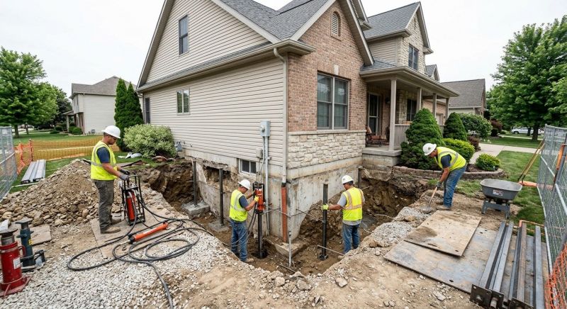 Building Foundation Repair in Stafford, VA