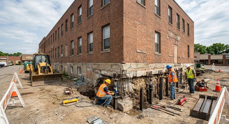 Commercial Foundation Repair in Prince William County, VA