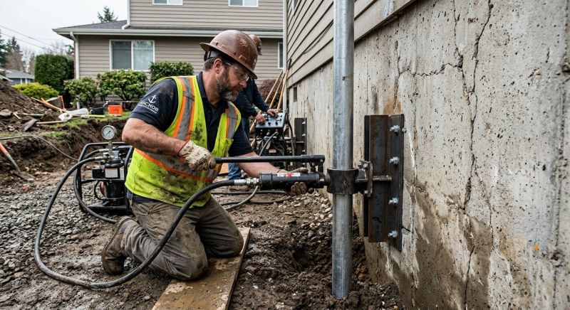 Concrete Foundation Leveling in Fairfax, VA