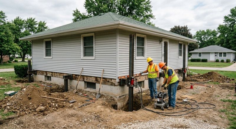 Concrete Foundation Leveling in Springfield, VA