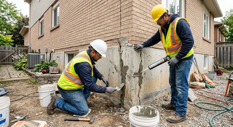 Concrete Foundation Repair in Fairfax County, VA