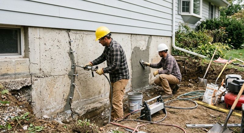 Concrete Foundation Repair in Haymarket, VA