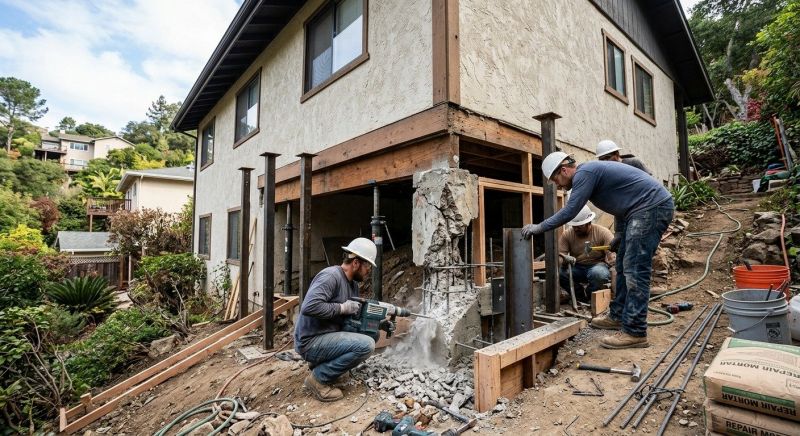 Concrete Foundation Repair in Prince Georges County, MD