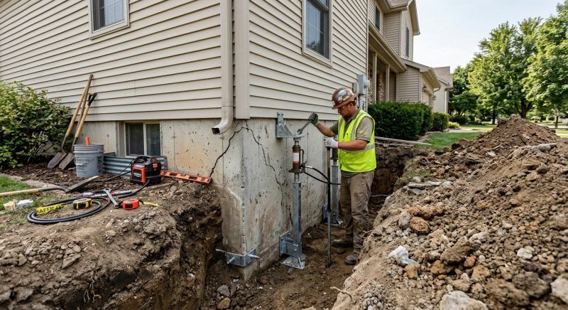 Concrete Foundation Repair in Triangle, VA