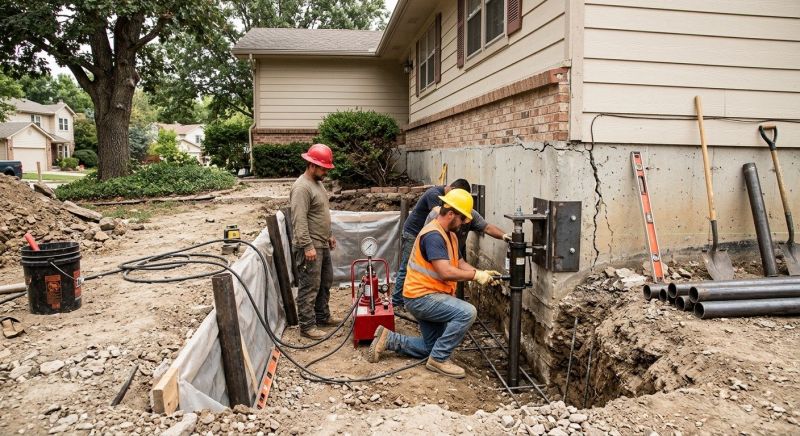 Cracked Foundation Repair in Accokeek, MD
