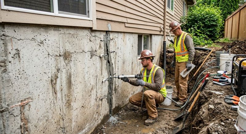 Cracked Foundation Repair in Fort Washington, MD