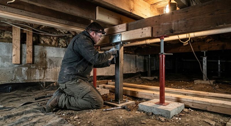 Crawlspace Structural Repair in Prince William County, VA