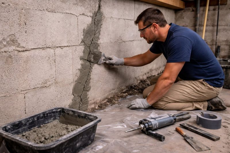 Foundation Crack Repair in Oxon Hill, MD