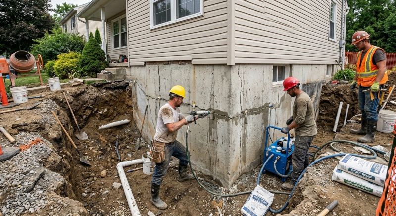 Foundation Damage Repair in Lorton, VA