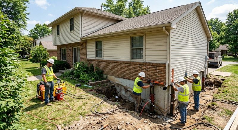 Foundation Jacking in Bristow, VA