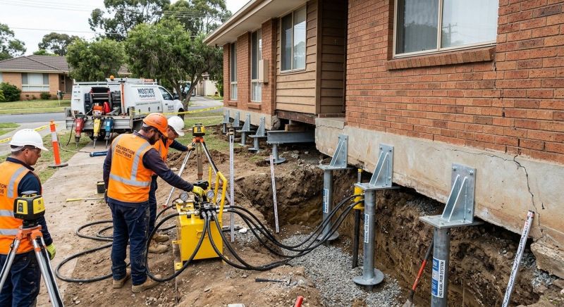 Foundation Jacking in Haymarket, VA
