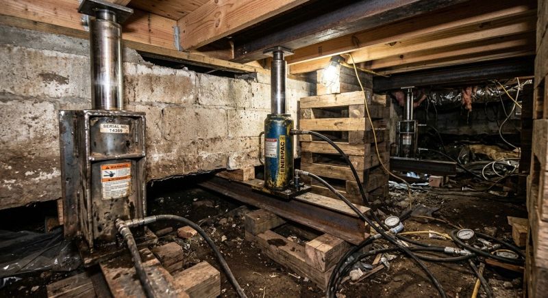 Foundation Jacking in Haymarket, VA