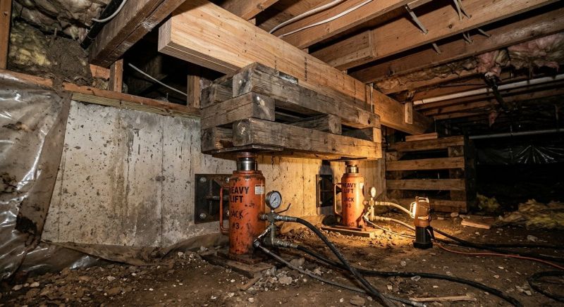 Foundation Jacking in La Plata, MD