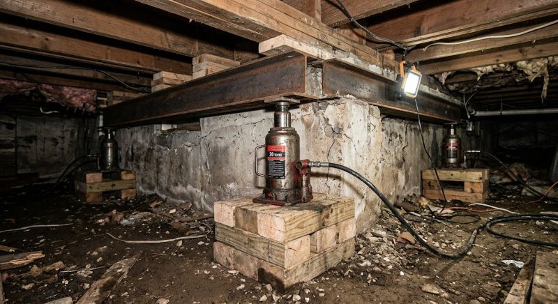 Foundation Jacking in Prince William County, VA