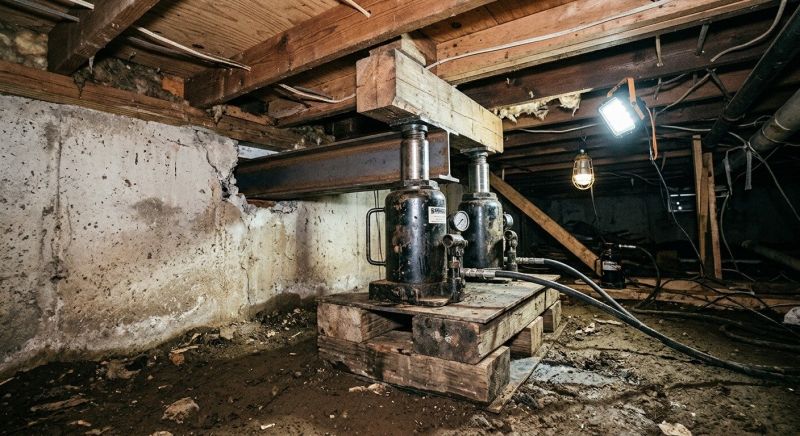 Foundation Jacking in Nokesville, VA