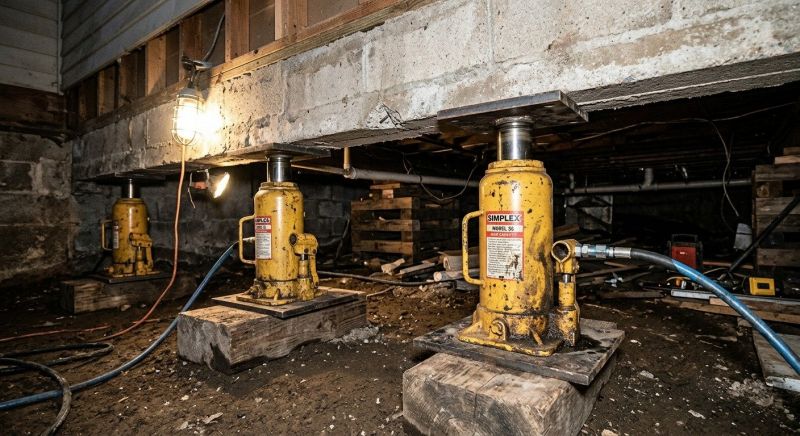 Foundation Jacking in Stafford, VA