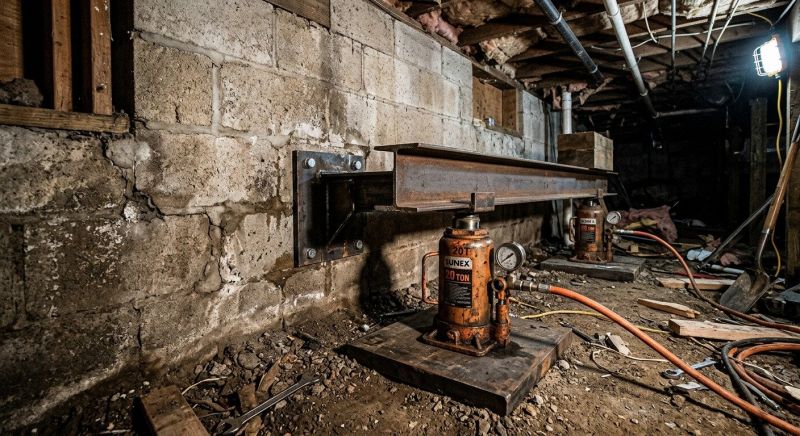 Foundation Jacking in Triangle, VA