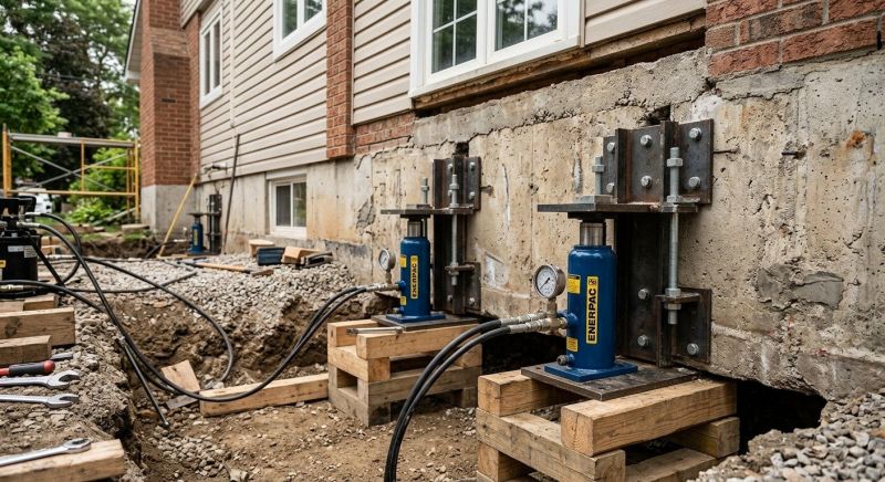 Foundation Jacking in Warrenton, VA
