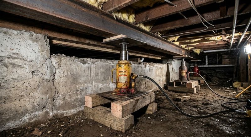 Foundation Jacking in Woodbridge, VA