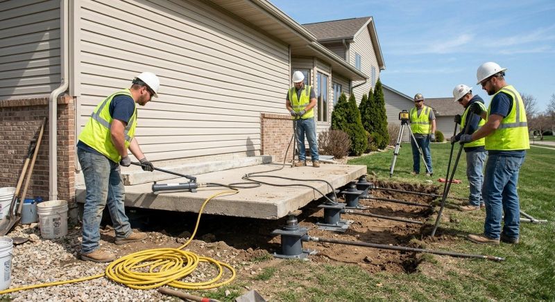 Foundation Lifting in Gainesville, VA