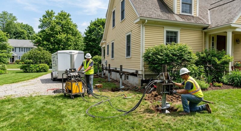 Foundation Lifting in Gainesville, VA