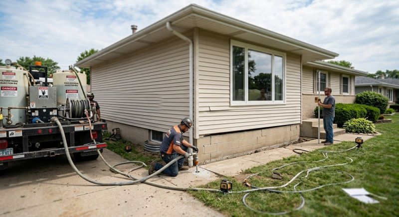 Foundation Lifting in Oxon Hill, MD