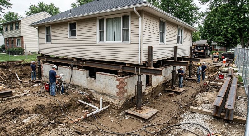 Foundation Lifting in Stafford County, VA