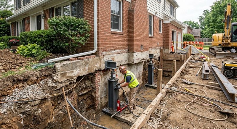 Foundation Raising in Stafford County, VA