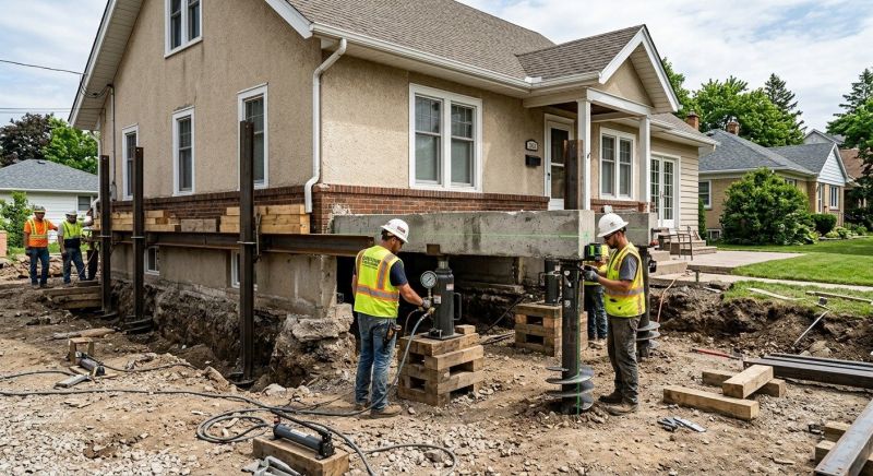 Foundation Releveling in Prince William County, VA
