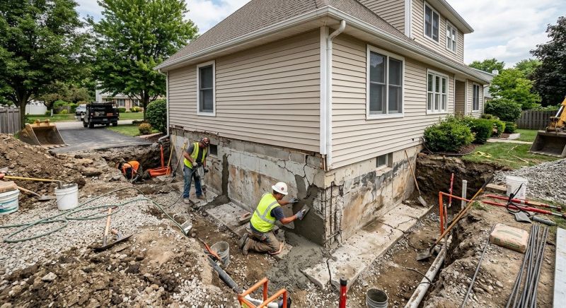 Foundation Restoration in Prince William County, VA