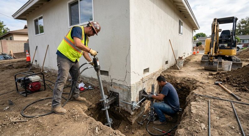 Foundation Stabilizing in Annandale, VA