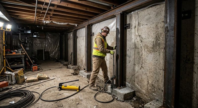 Foundation Stabilizing in Bristow, VA