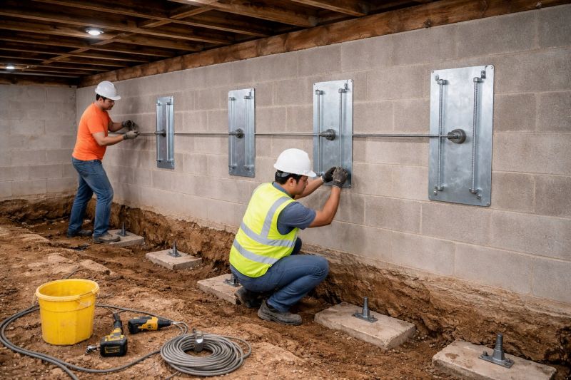 Foundation Stabilizing in Bristow, VA
