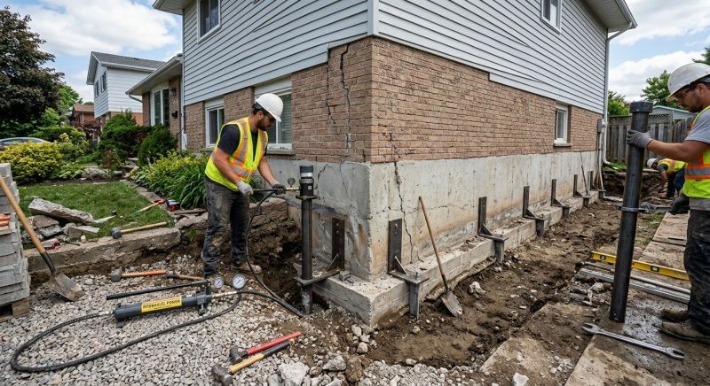 Foundation Stabilizing in Clifton, VA