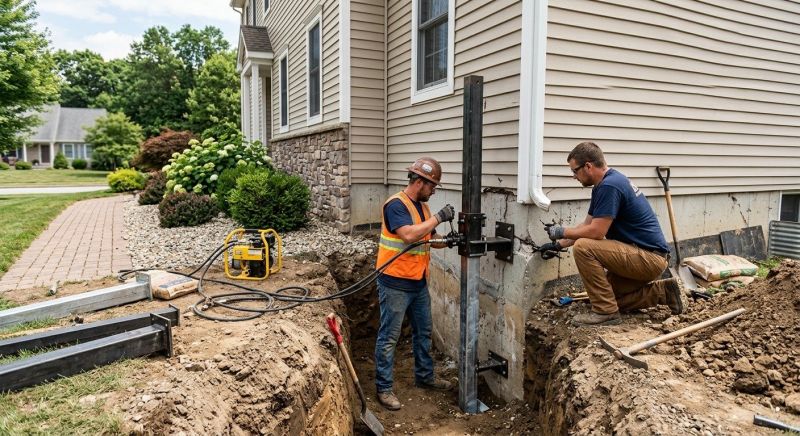 Foundation Stabilizing in Falls Church, VA