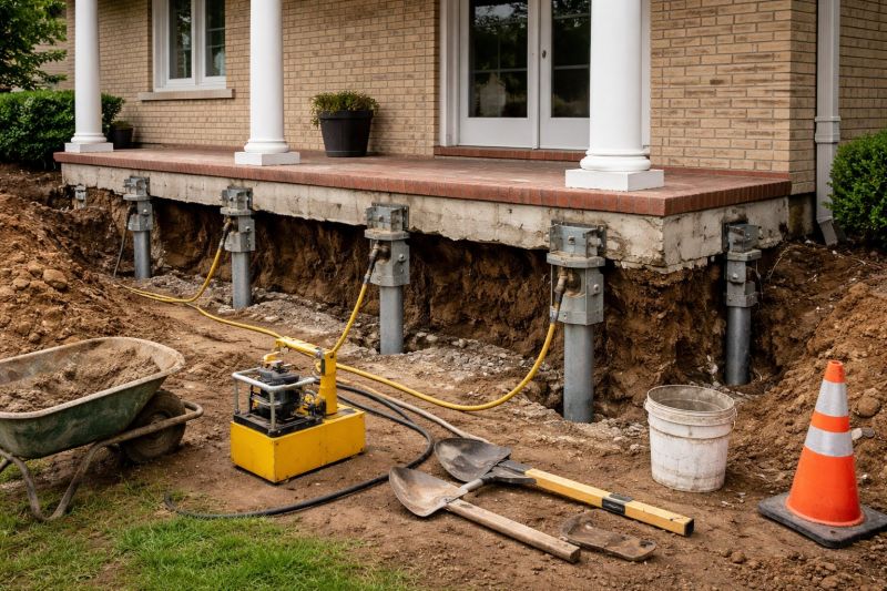 Foundation Stabilizing in Gainesville, VA