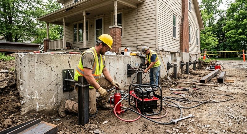 Foundation Stabilizing in Haymarket, VA