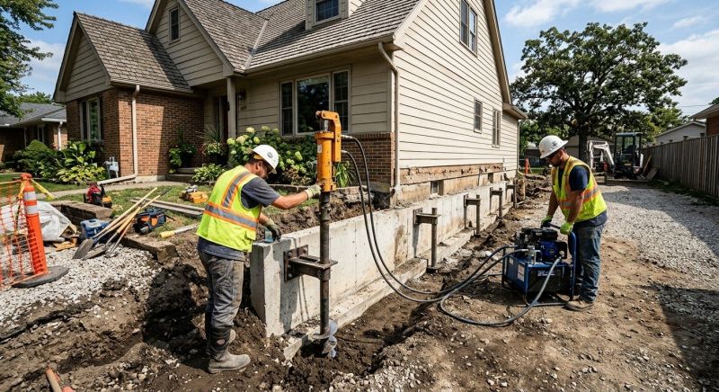 Foundation Stabilizing in Prince William County, VA