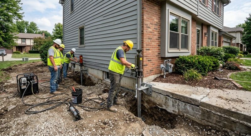 Foundation Stabilizing in Warrenton, VA