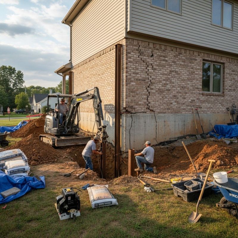 Foundation Structural Repair in Accokeek, MD