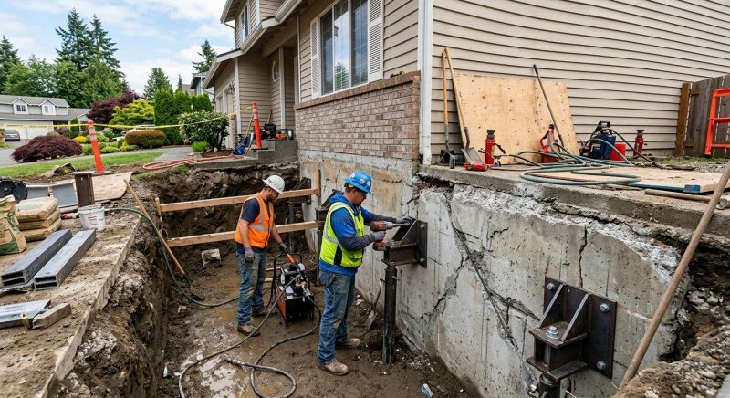Foundation Structural Repair in Fairfax, VA