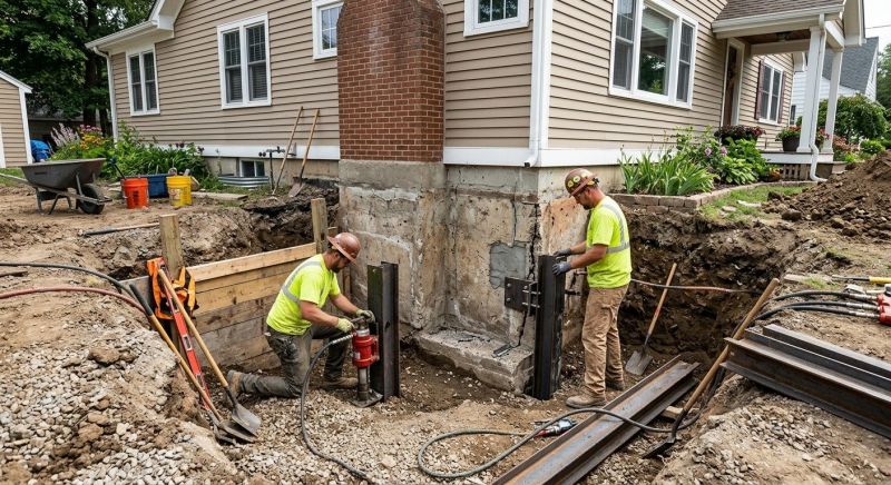 Foundation Structural Repair in Great Falls, VA