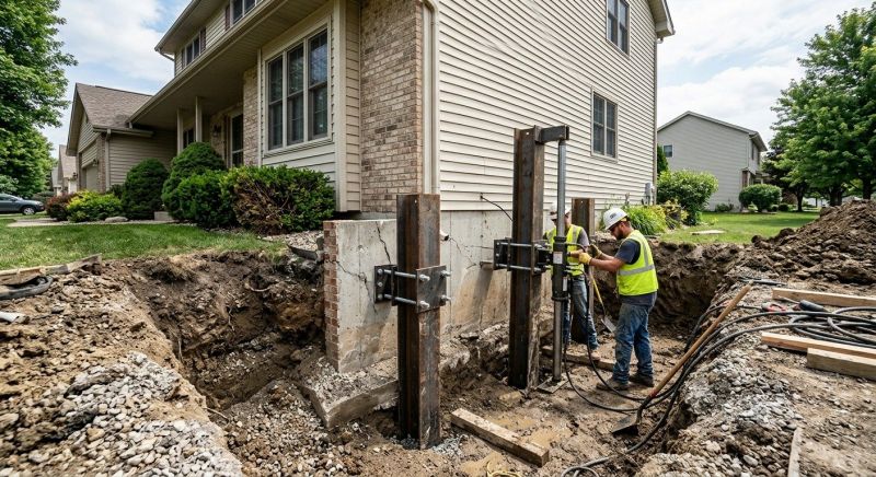 Foundation Underpinning in Prince William County, VA