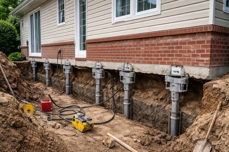 Foundation Underpinning in Prince William County, VA